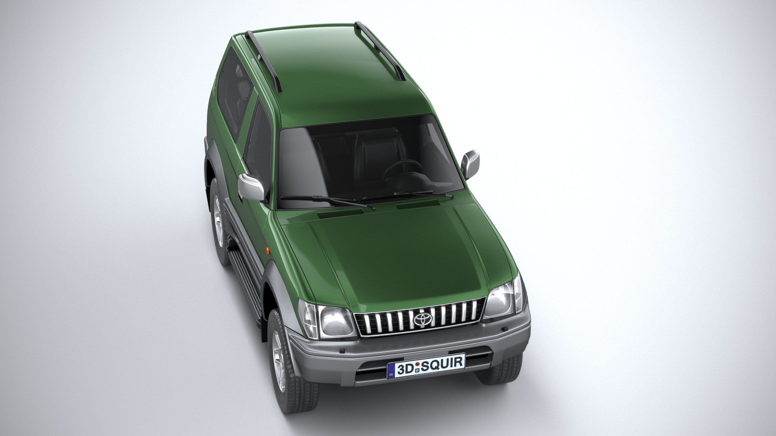 Toyota Land Cruiser J90 3door 1996 3D model_12