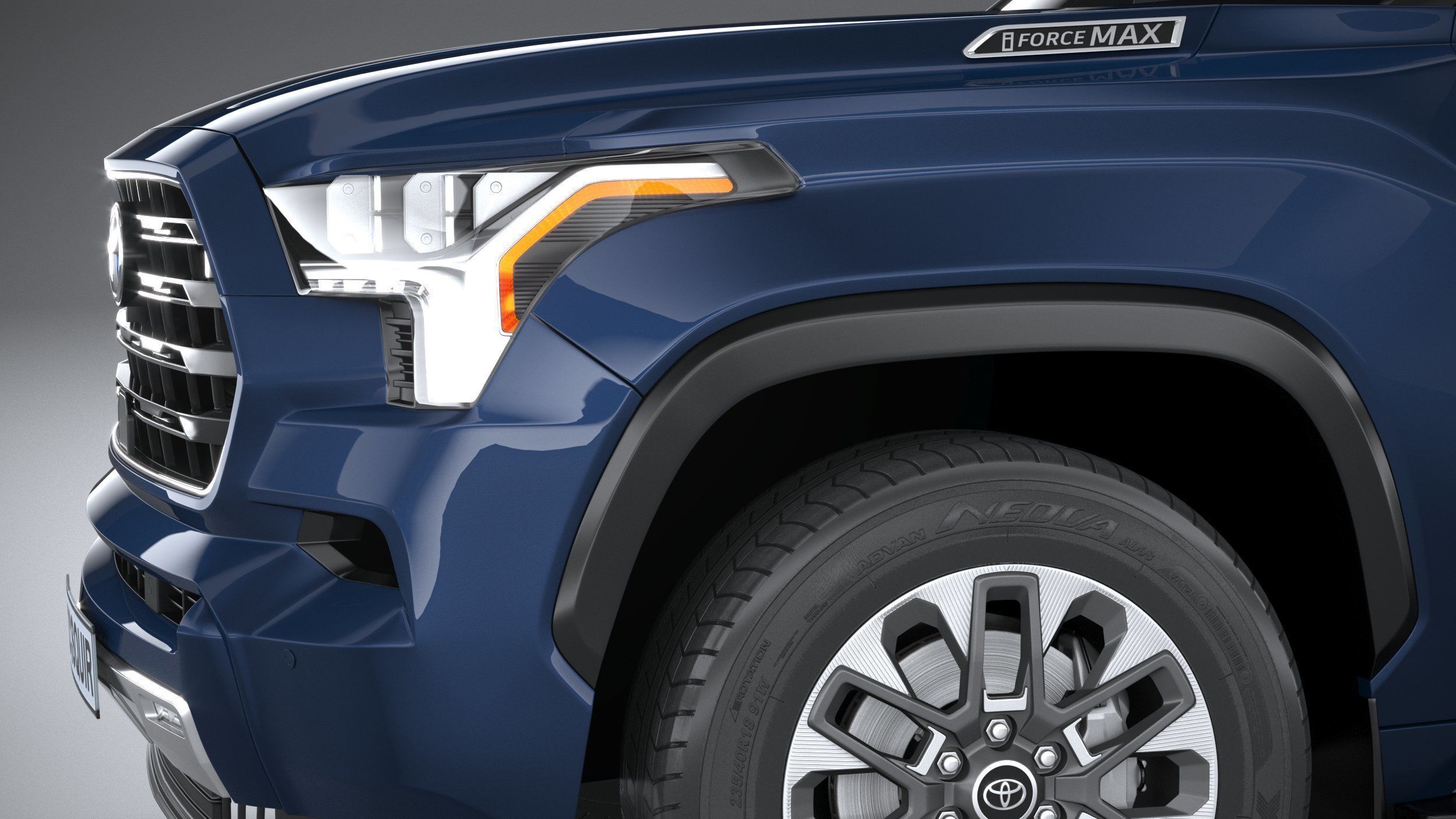 Toyota Sequoia 2023 3D model_3