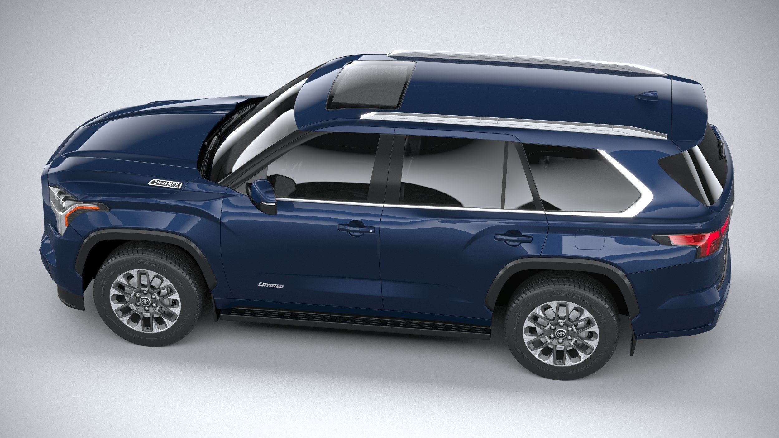 Toyota Sequoia 2023 3D model_9