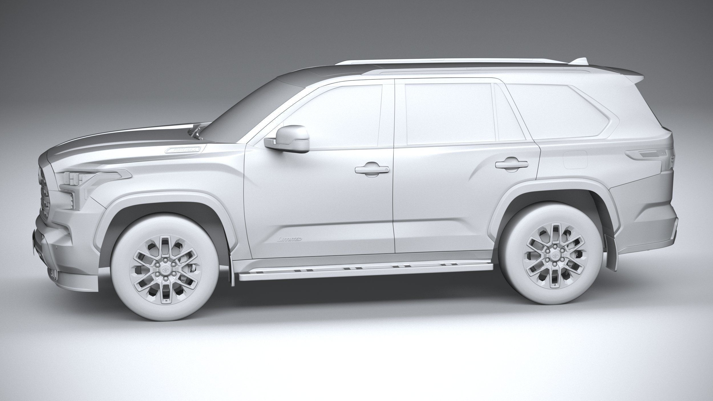 Toyota Sequoia 2023 3D model_22