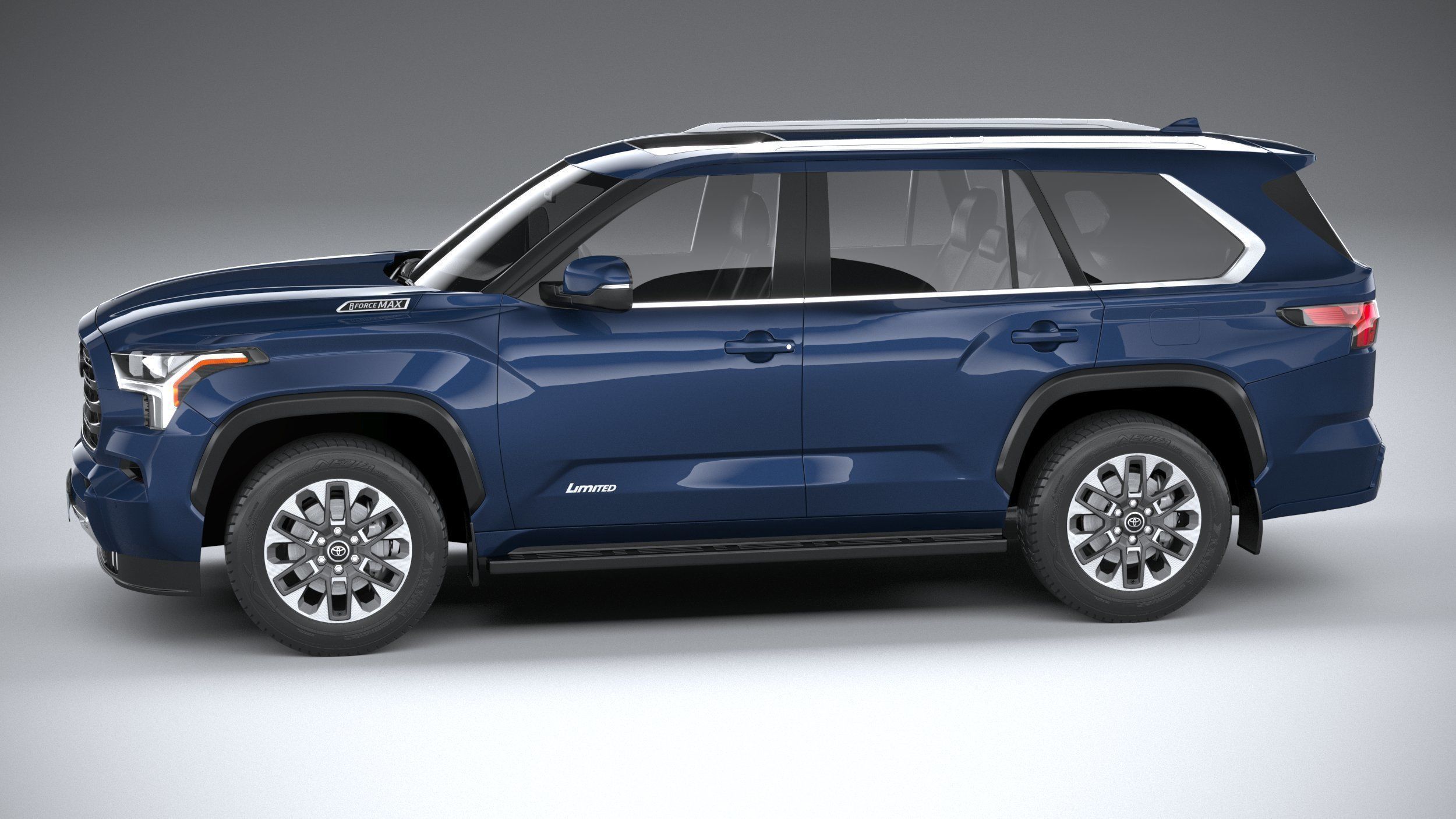 Toyota Sequoia 2023 3D model_8