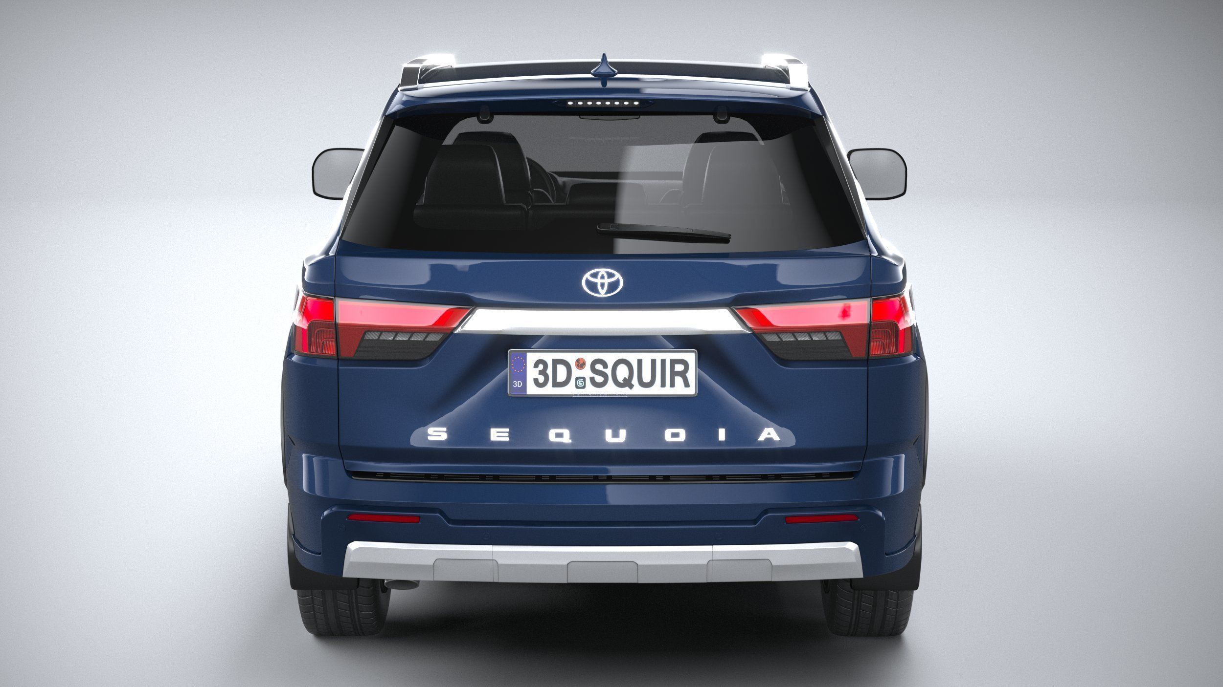 Toyota Sequoia 2023 3D model_4