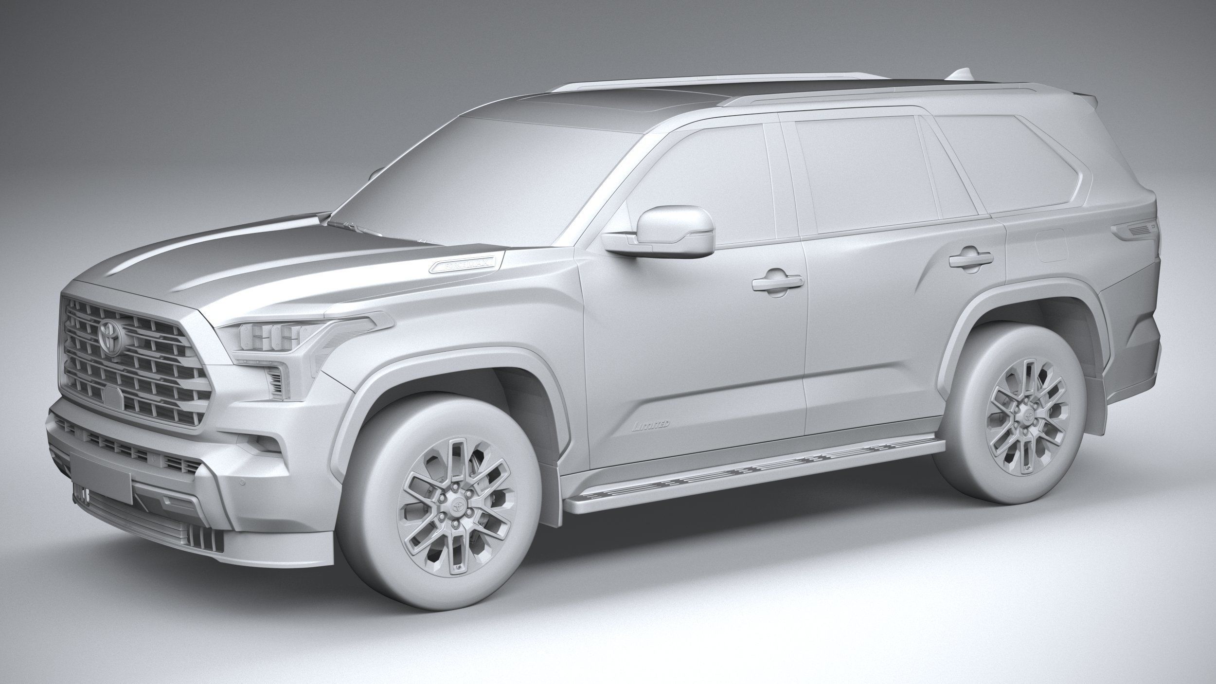 Toyota Sequoia 2023 3D model_19