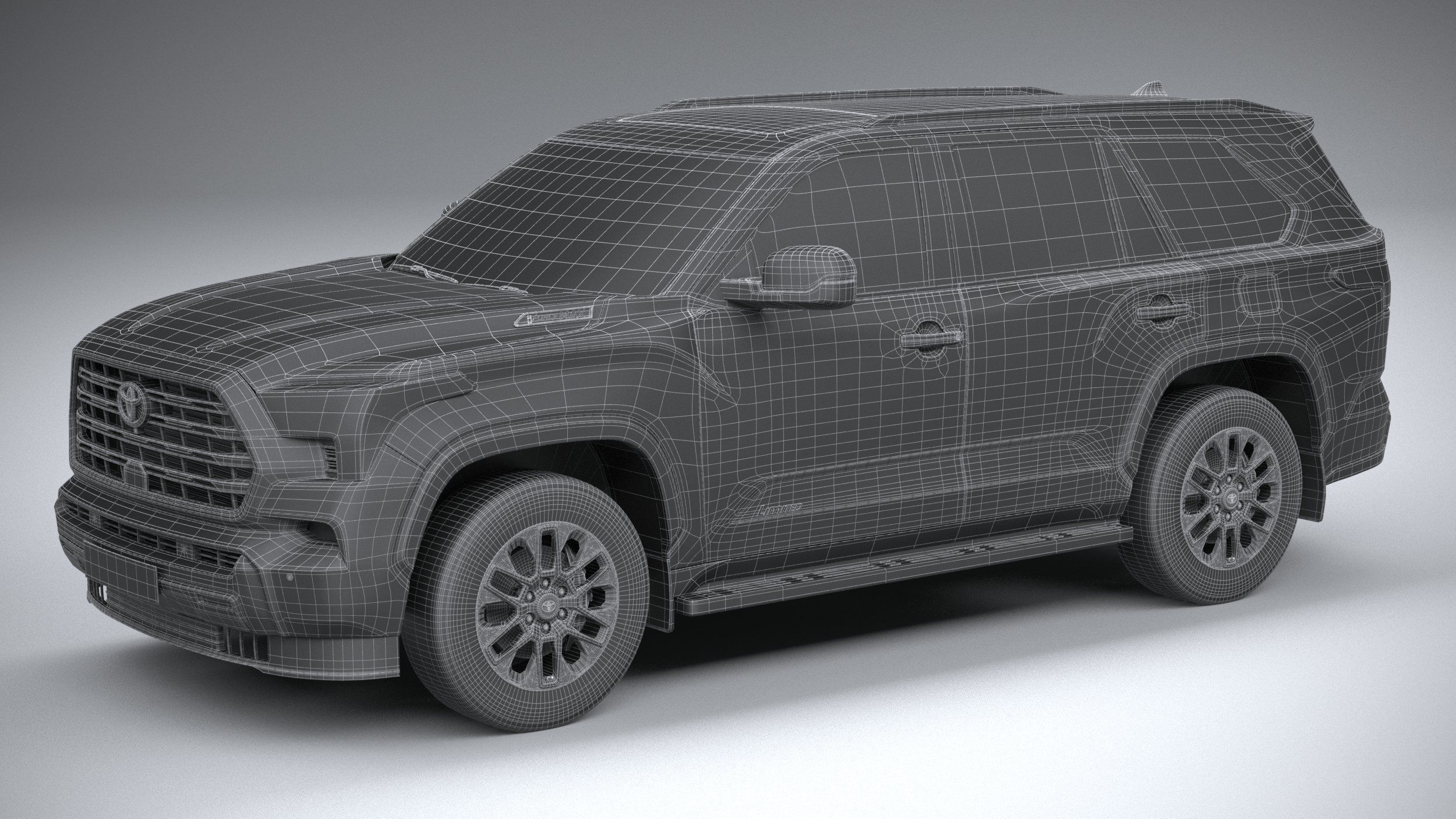 Toyota Sequoia 2023 3D model_28