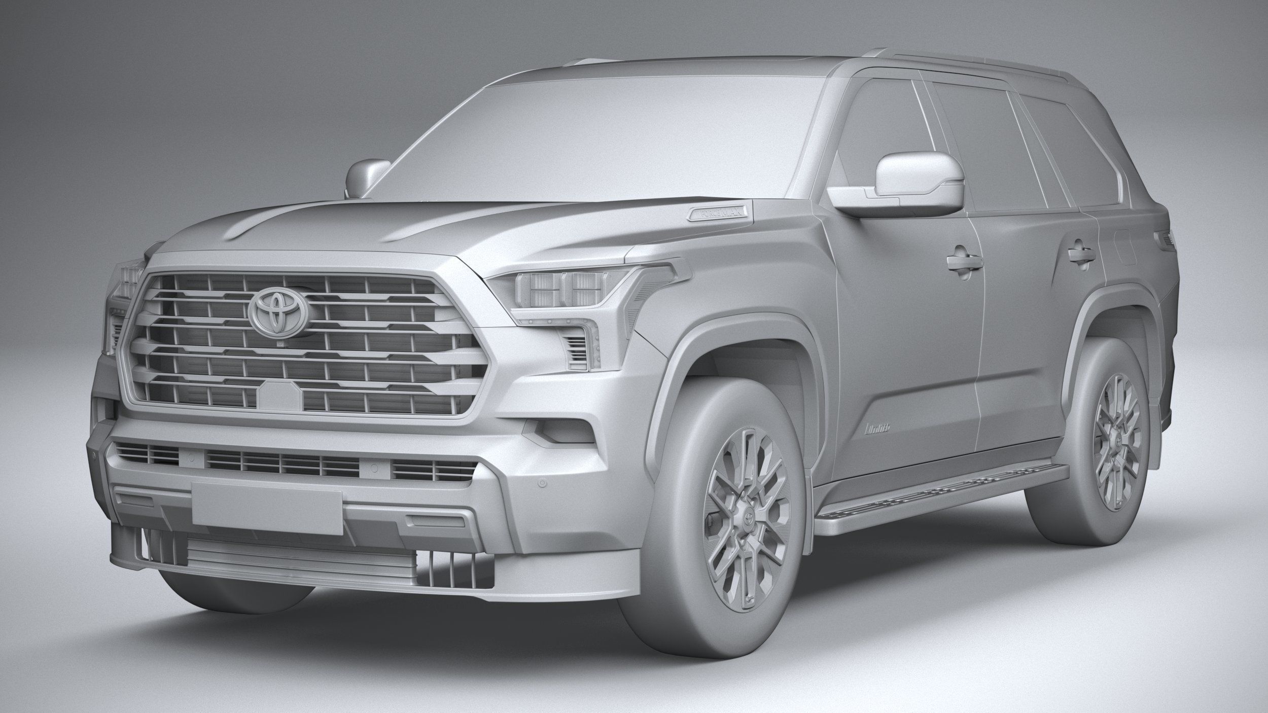 Toyota Sequoia 2023 3D model_20