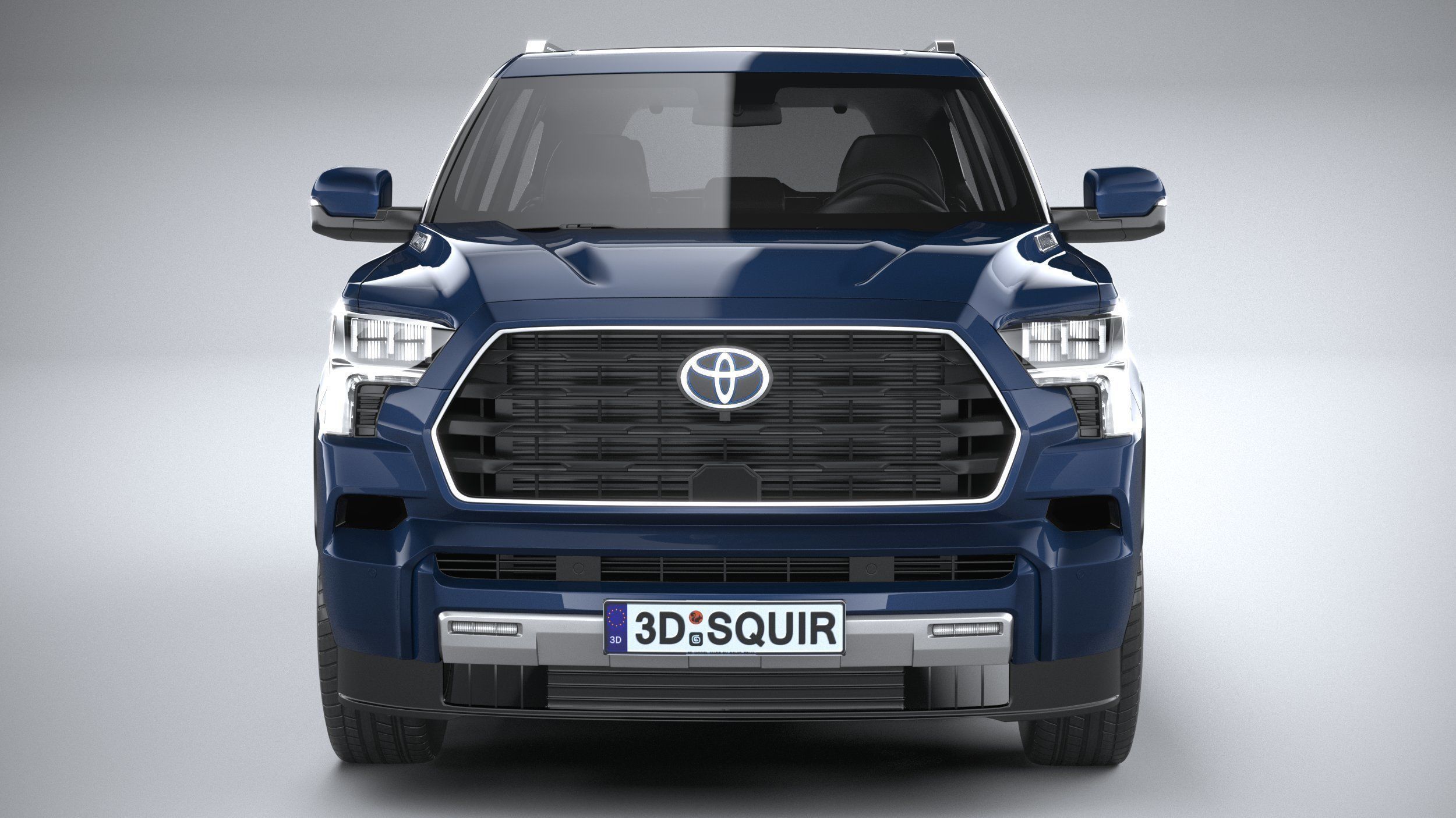 Toyota Sequoia 2023 3D model_13