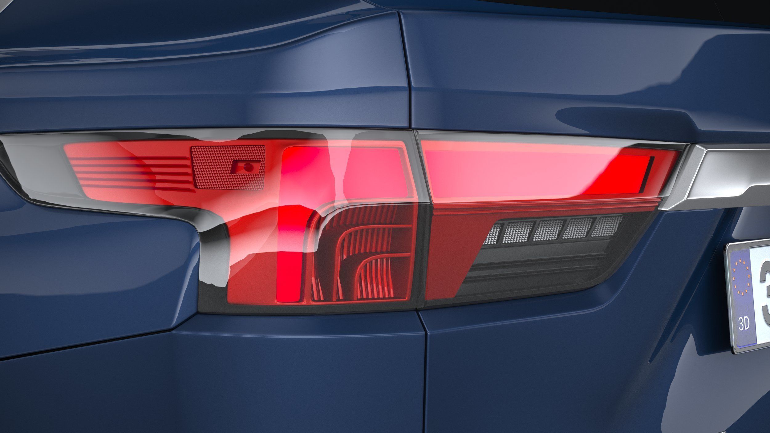 Toyota Sequoia 2023 3D model_15