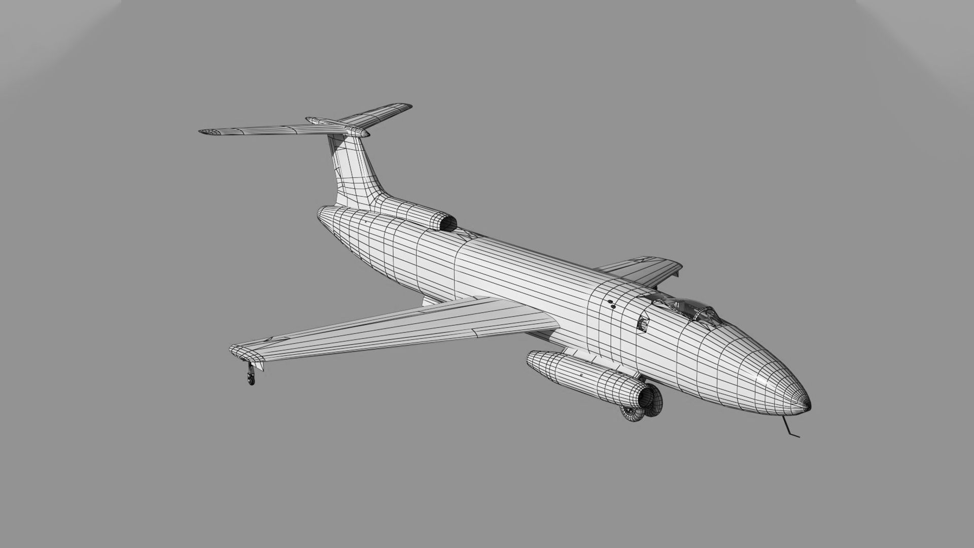 Martin XB-51 bomber 3D model_17