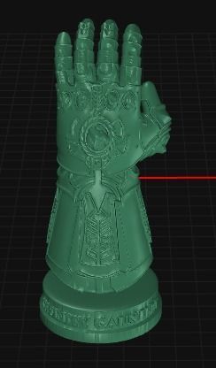 Thanos Infinity Gauntlet 3D print model_2