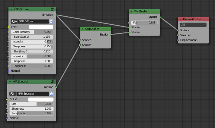 For Anime in Blender - NPR Shaders for Eevee Free 3D model_13