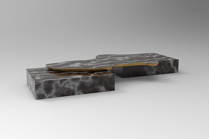 Navarra Center Table Low-poly 3D model
