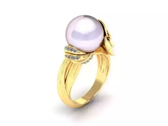 3D model rings Carrera y Carrera Gardenias