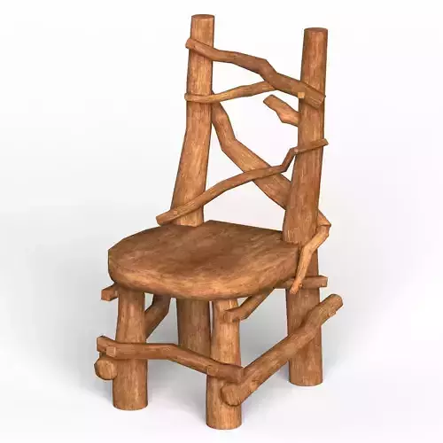 Wooden Chair 06
