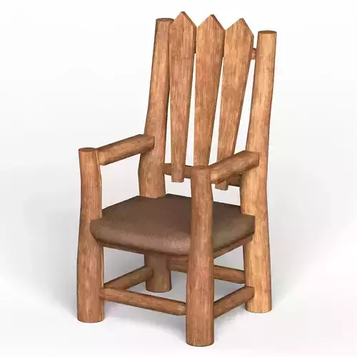 Wooden Chair 07