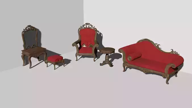 Baroque Term Furniture Set