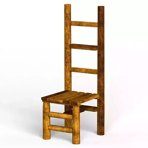 Wooden Chair 08