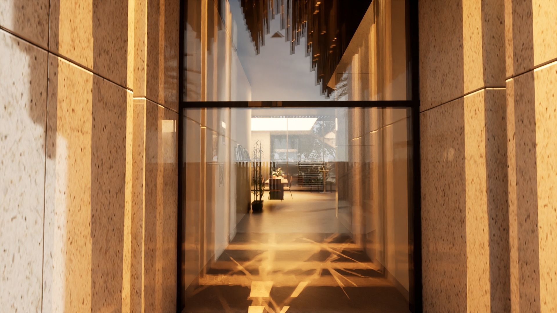 Revit Modern Villa Design 3D model_7