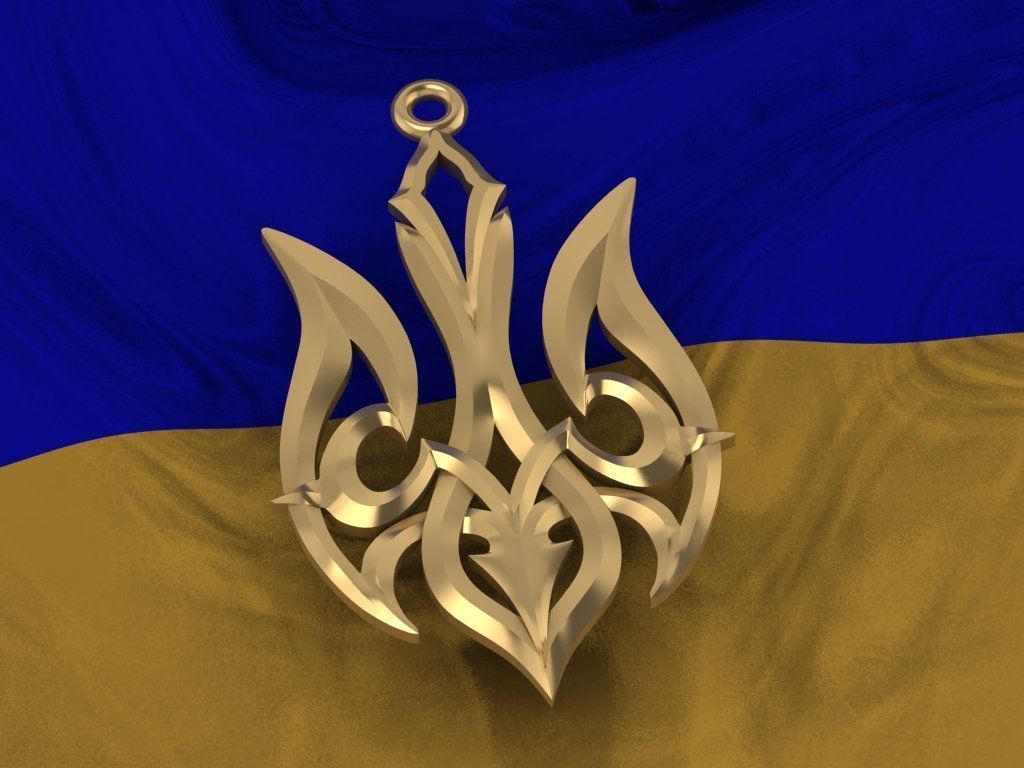 Ukrainian Trident 3D print model_4