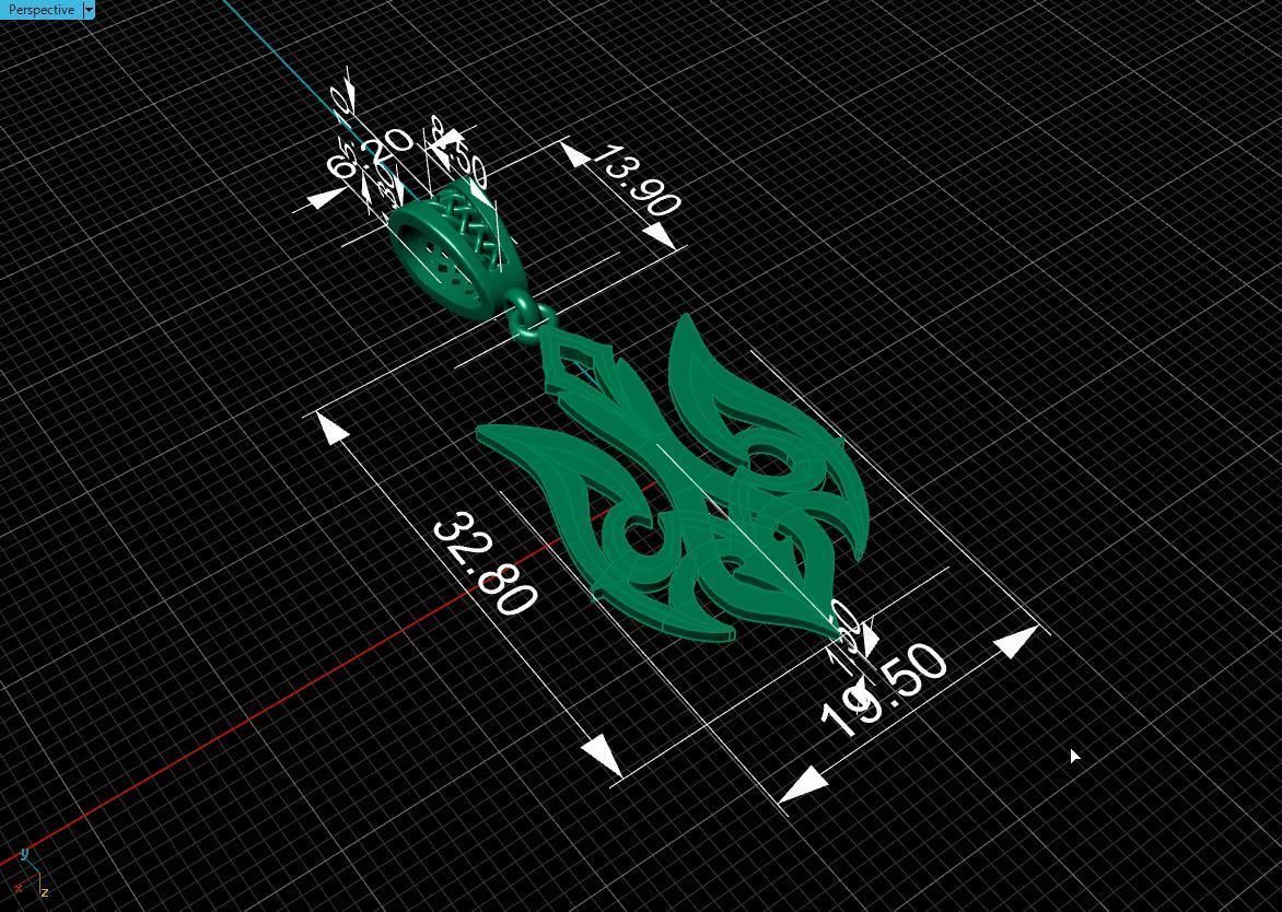 Ukrainian Trident 3D print model_19