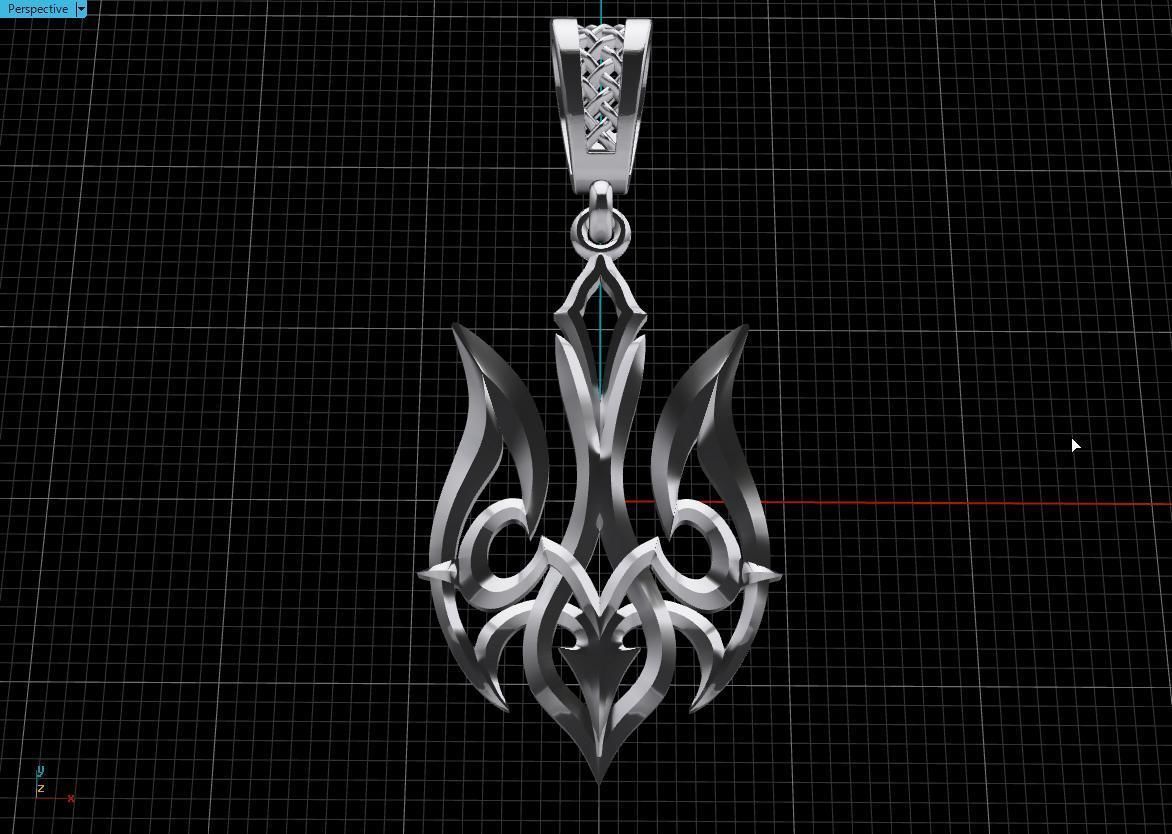 Ukrainian Trident 3D print model_15