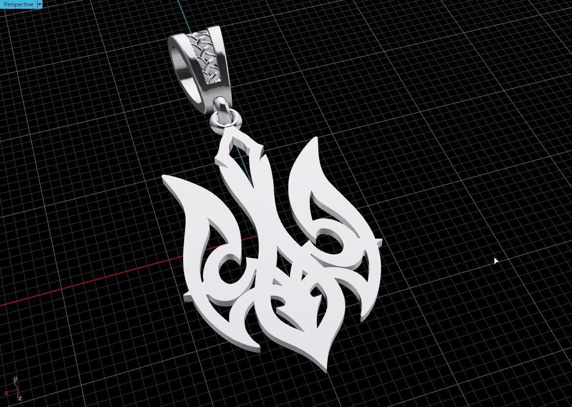 Ukrainian Trident 3D print model_17