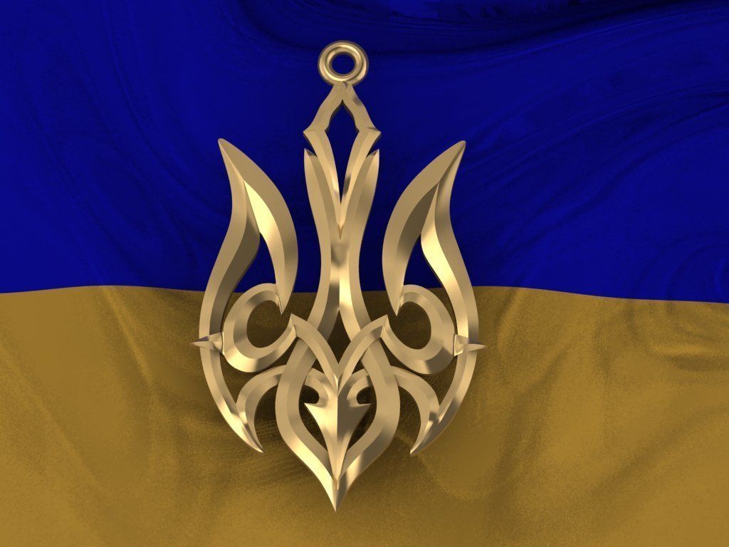 Ukrainian Trident 3D print model_5