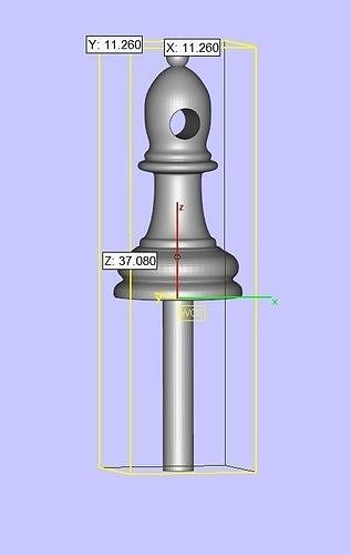 Bishop Chess piece  3D print model