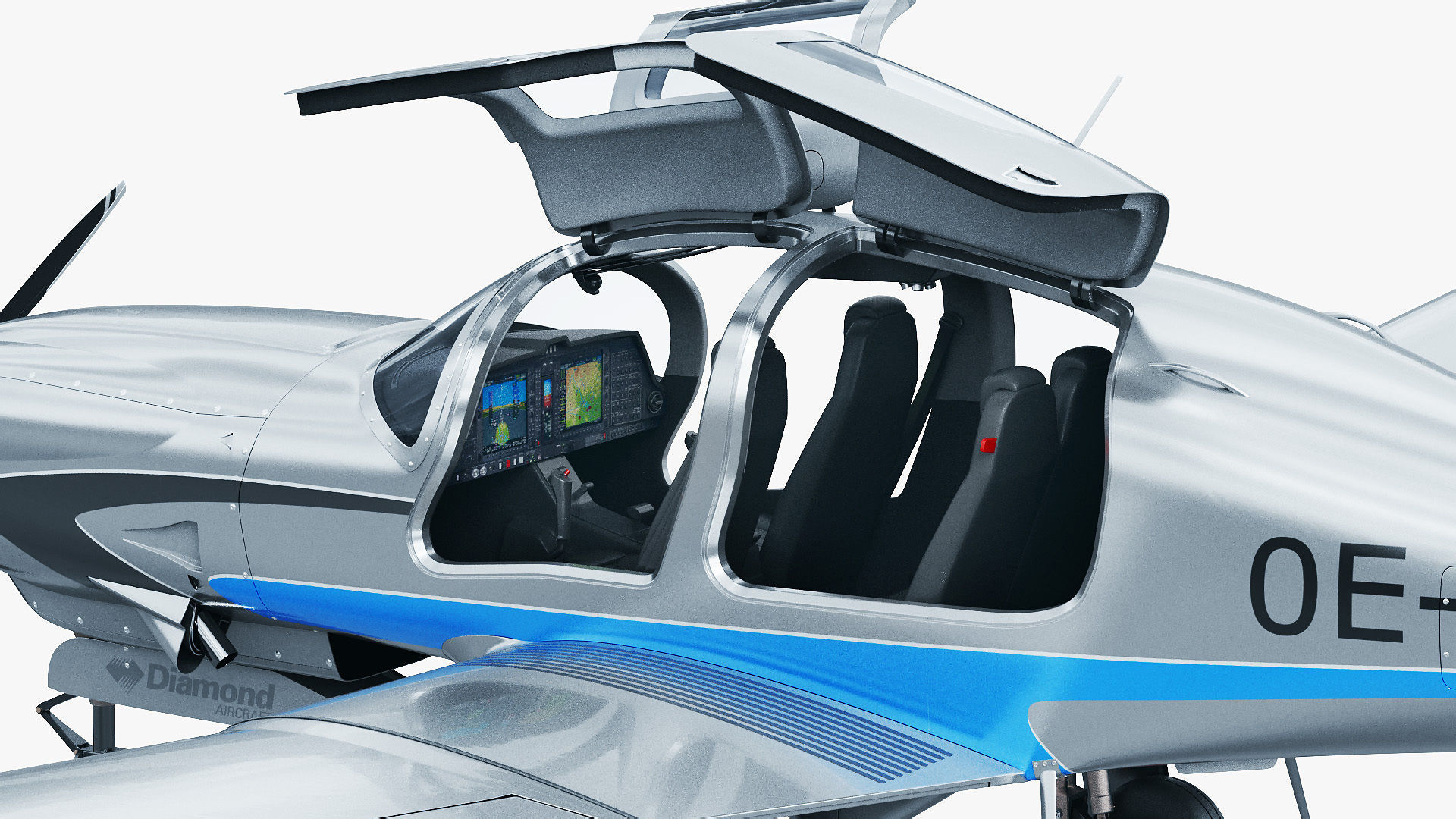 Diamond DA50 RG 3D model_19