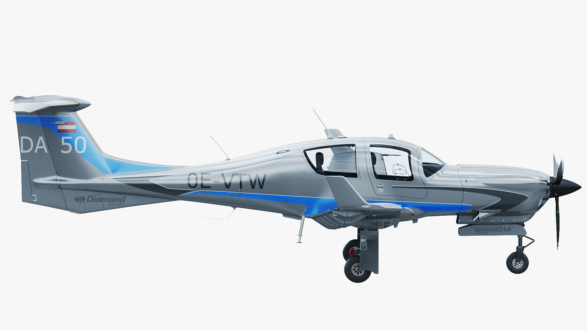 Diamond DA50 RG 3D model_3