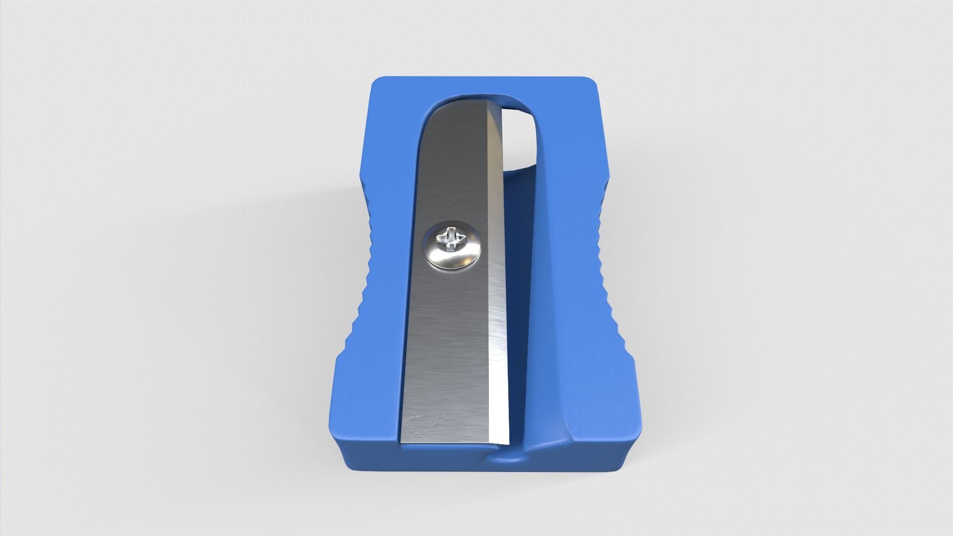 Pencil sharpener Low-poly 3D model_1