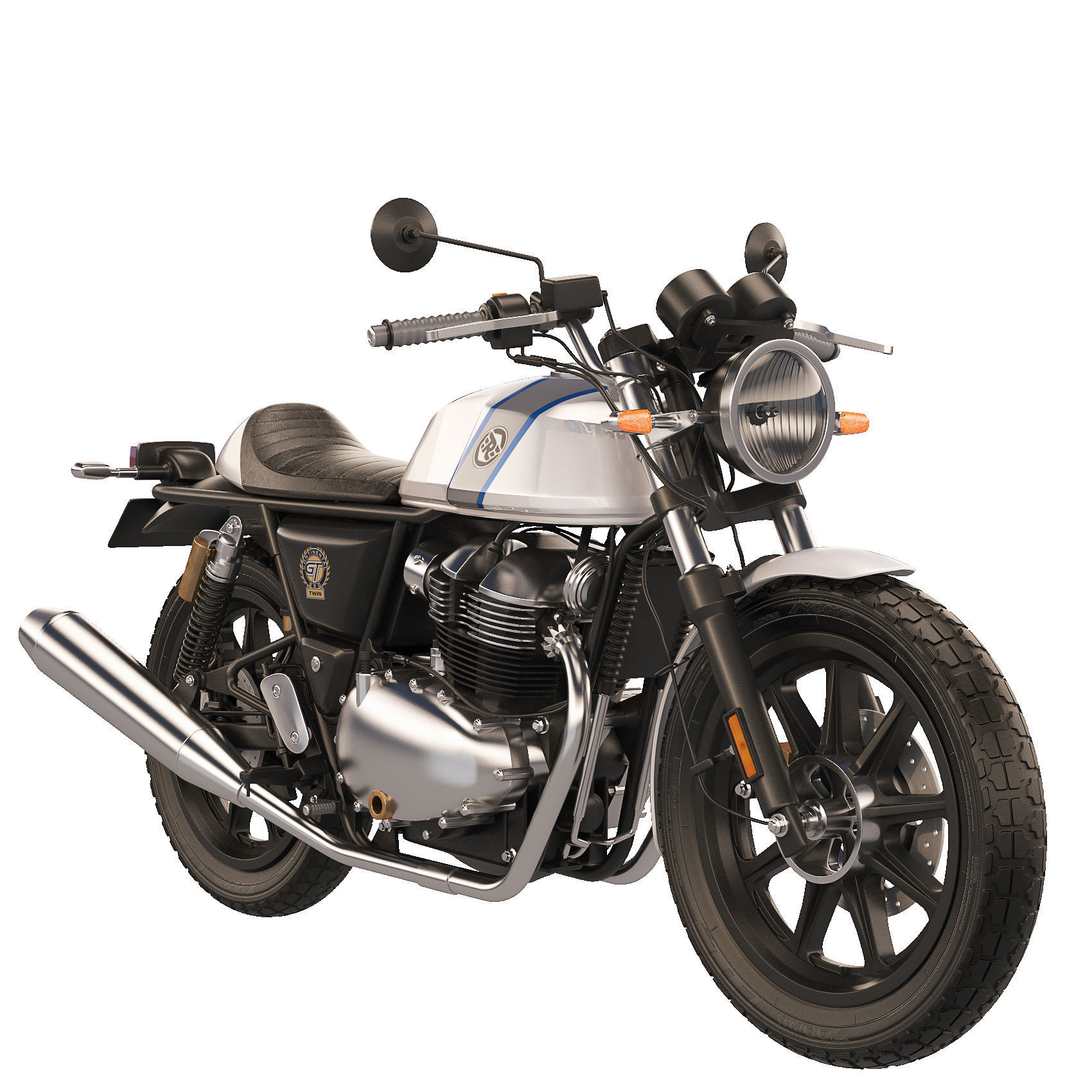 Royal Enfield Continental GT 650 2021 3D model_9