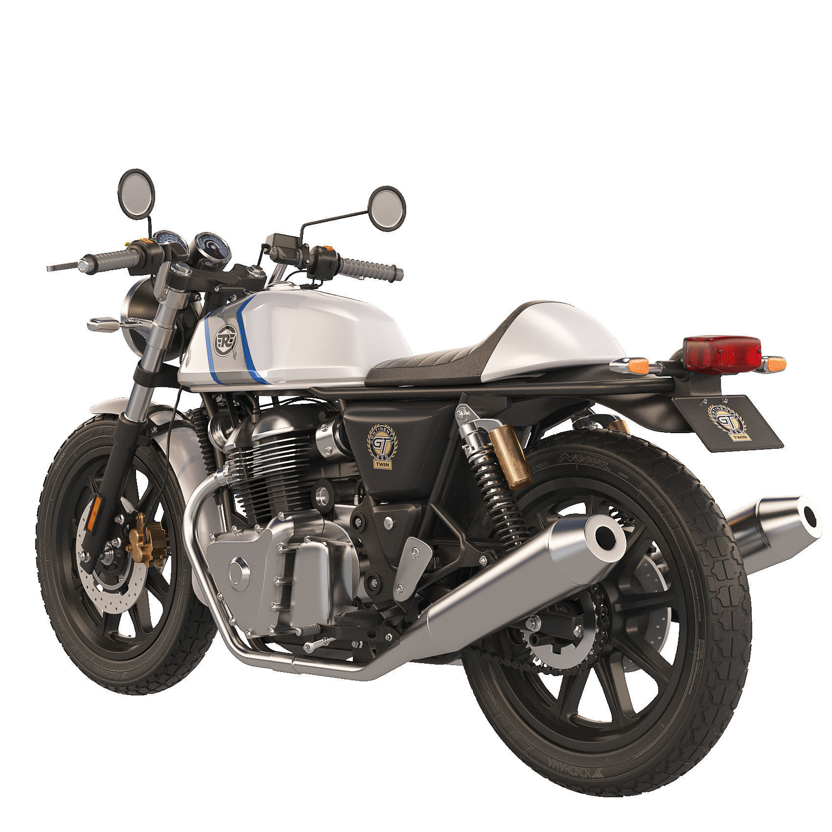 Royal Enfield Continental GT 650 2021 3D model_5