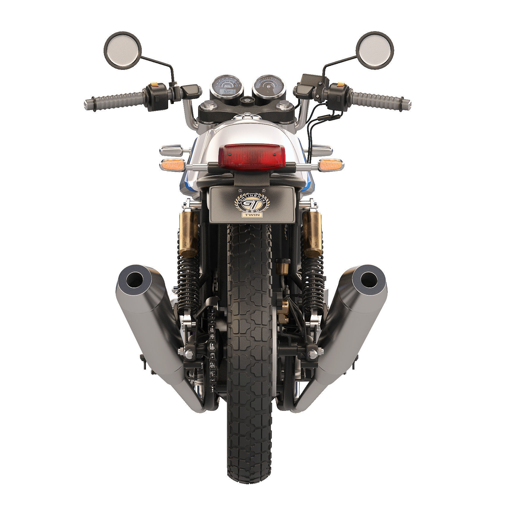 Royal Enfield Continental GT 650 2021 3D model_6