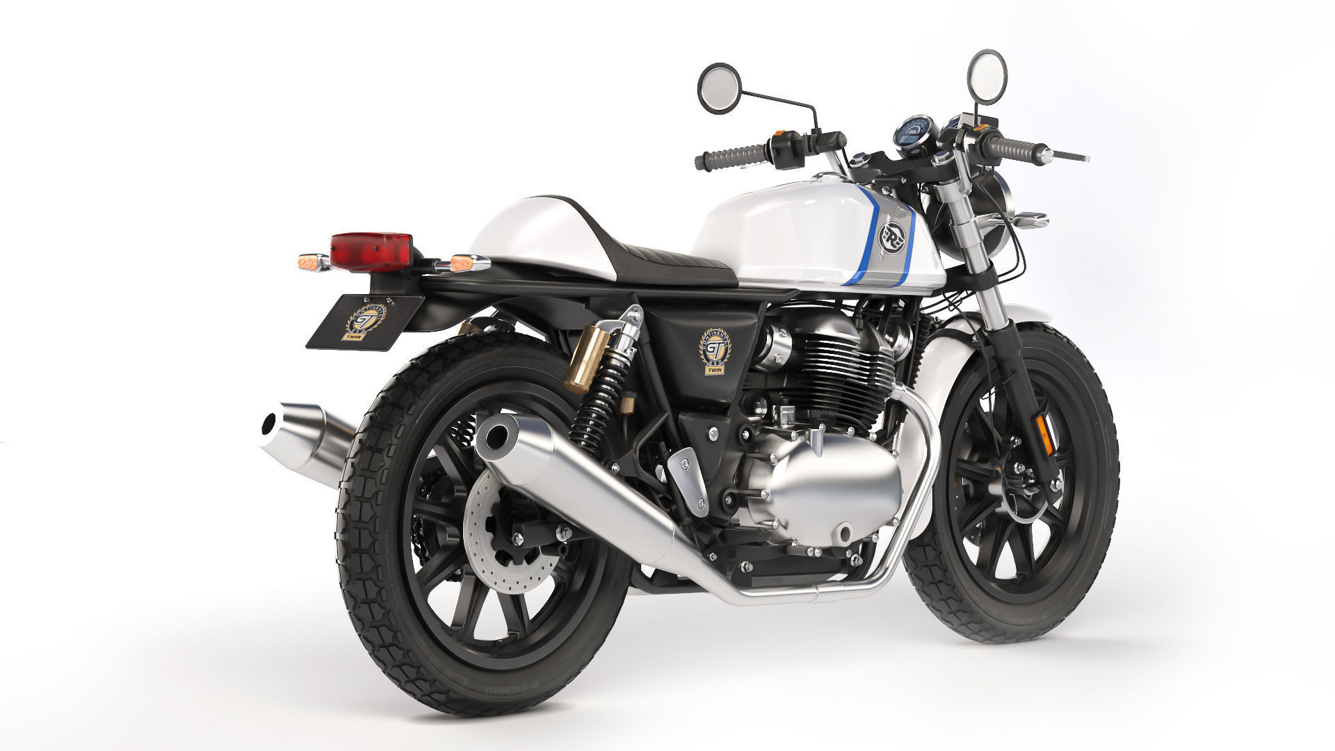 Royal Enfield Continental GT 650 2021 3D model_1