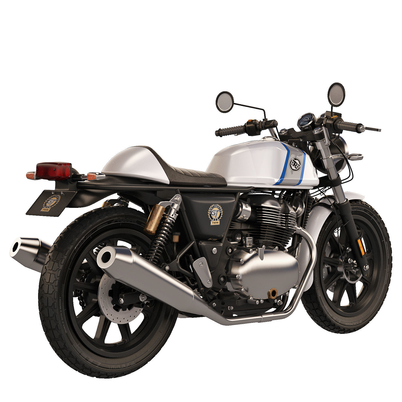 Royal Enfield Continental GT 650 2021 3D model_7