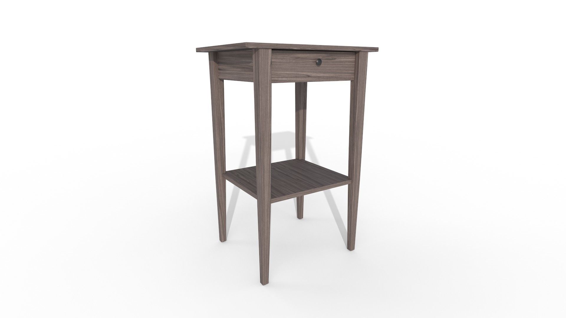  Dark gray stained 3D model_2