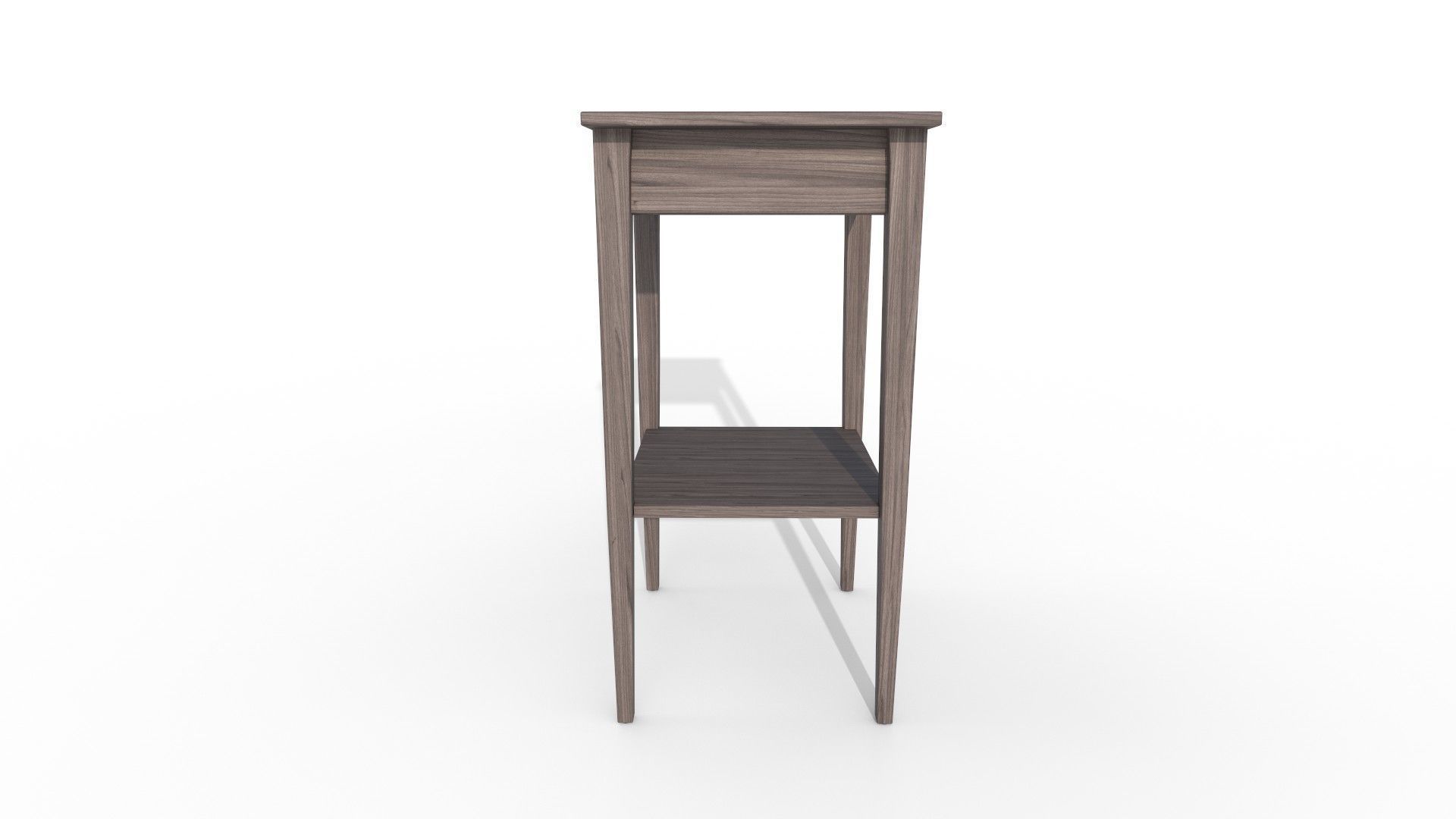  Dark gray stained 3D model_4