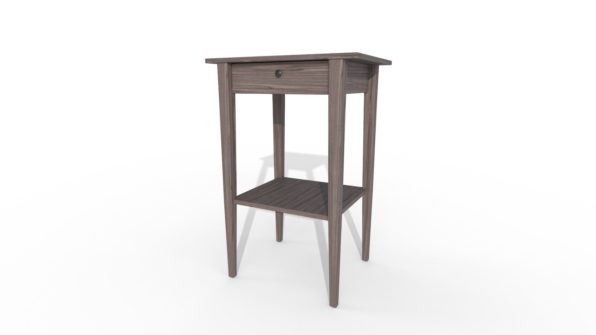  Dark gray stained 3D model_8