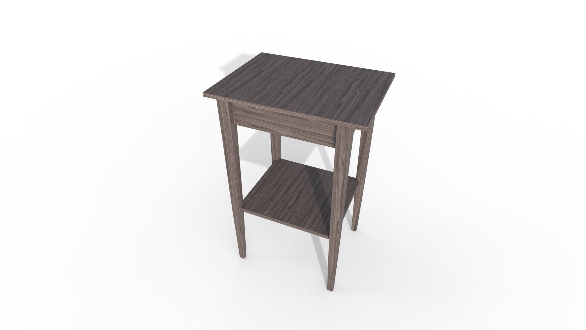 Dark gray stained 3D model_9