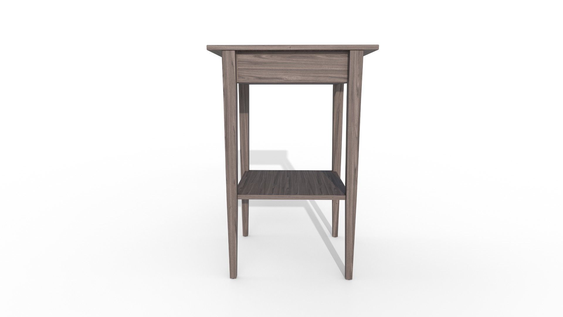  Dark gray stained 3D model_5