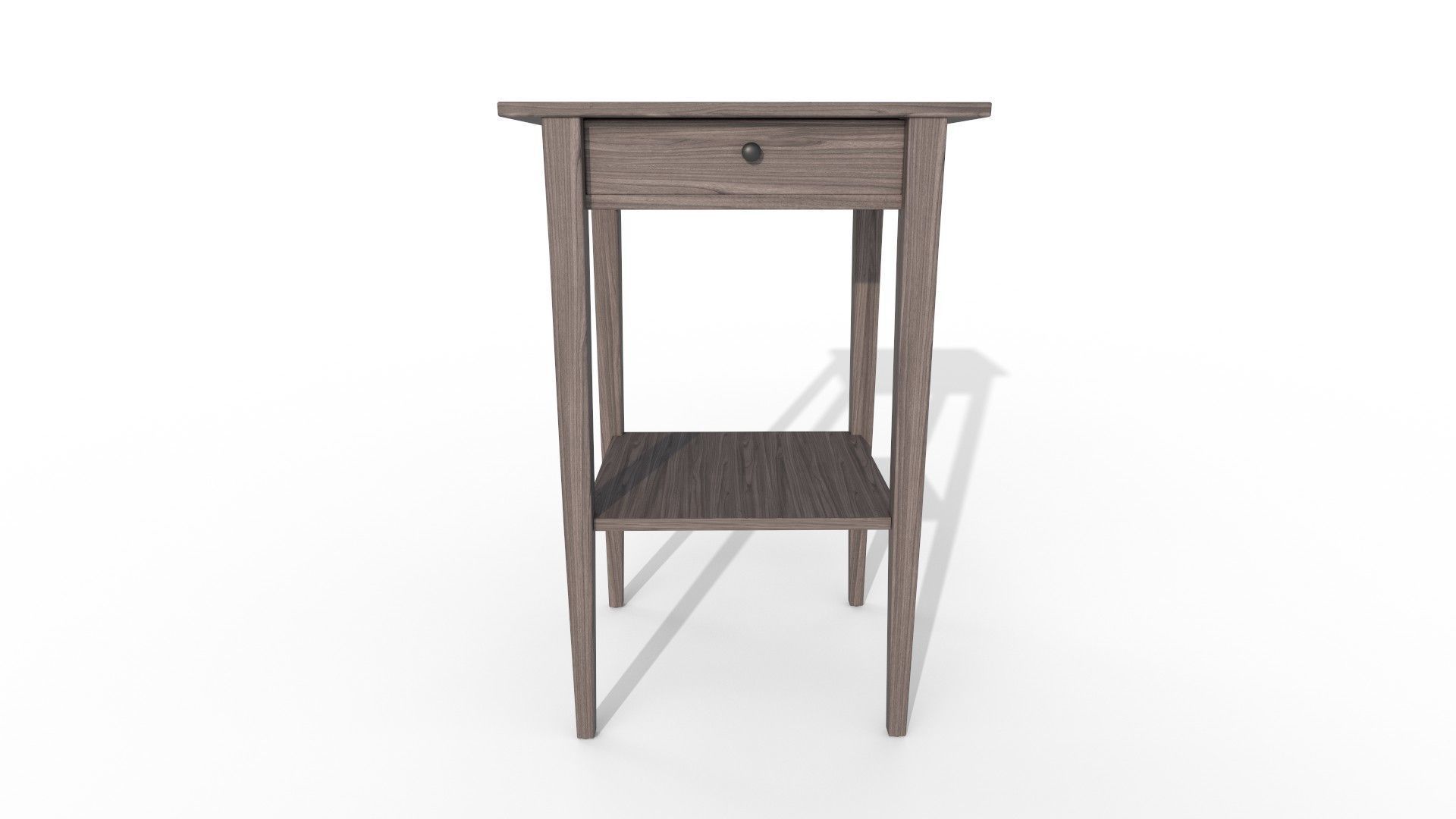  Dark gray stained 3D model_3