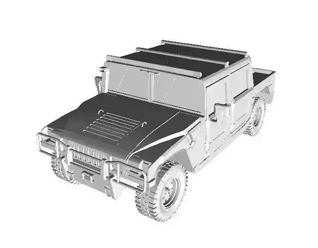 Hummer Military Vehicle