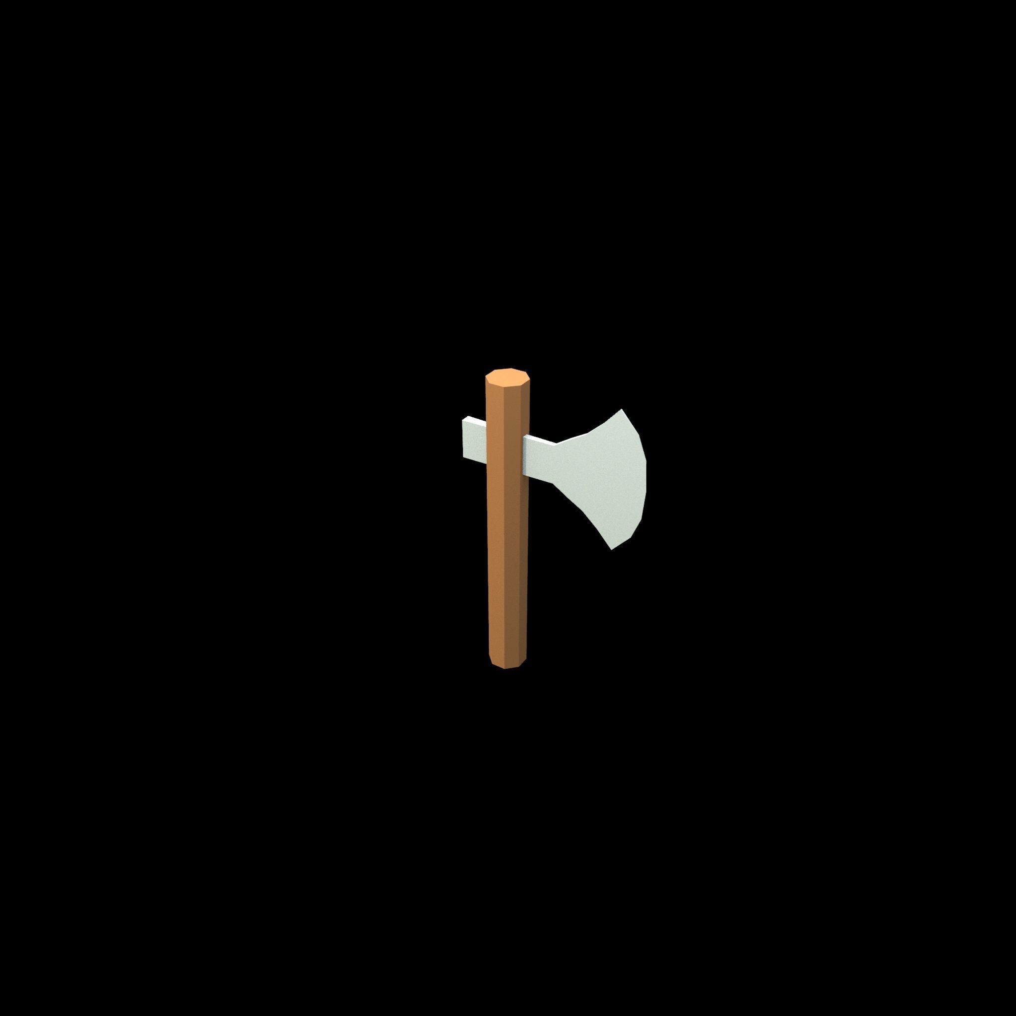 low poly axe pack for games Low-poly 3D model_43