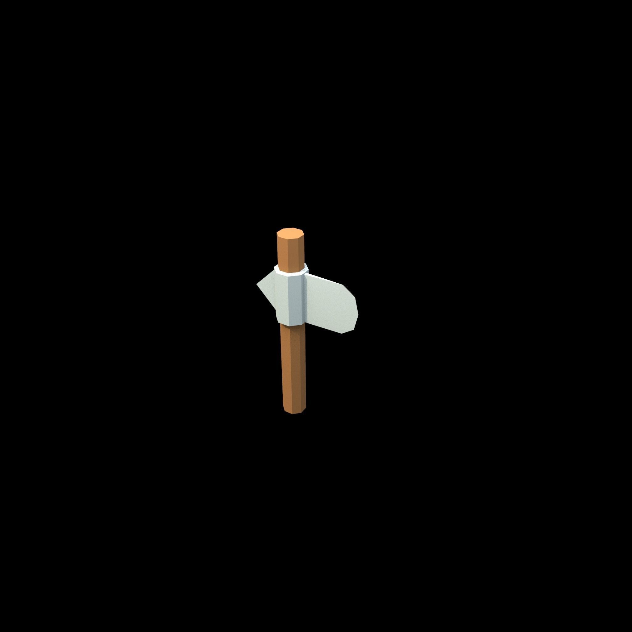 low poly axe pack for games Low-poly 3D model_38