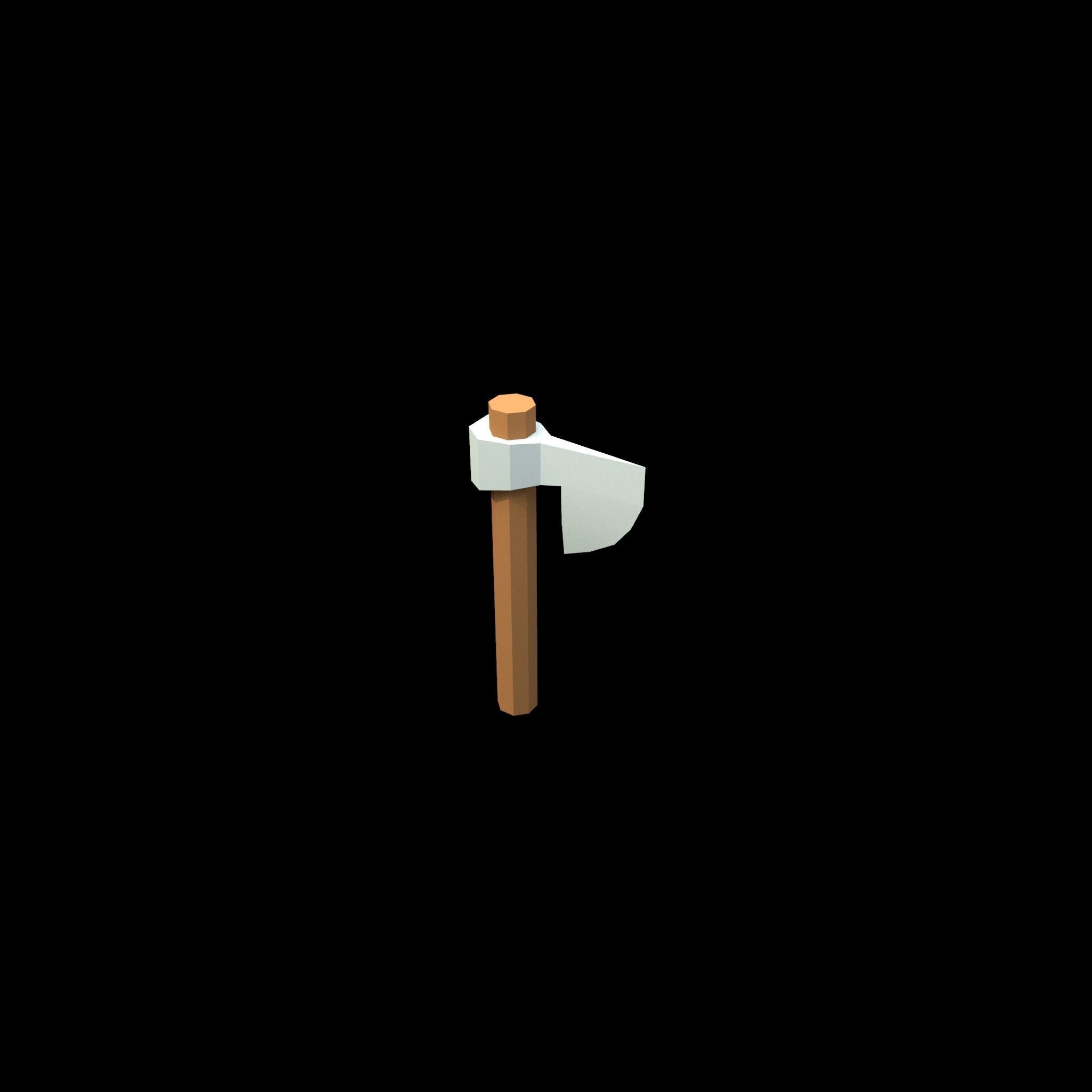 low poly axe pack for games Low-poly 3D model_18