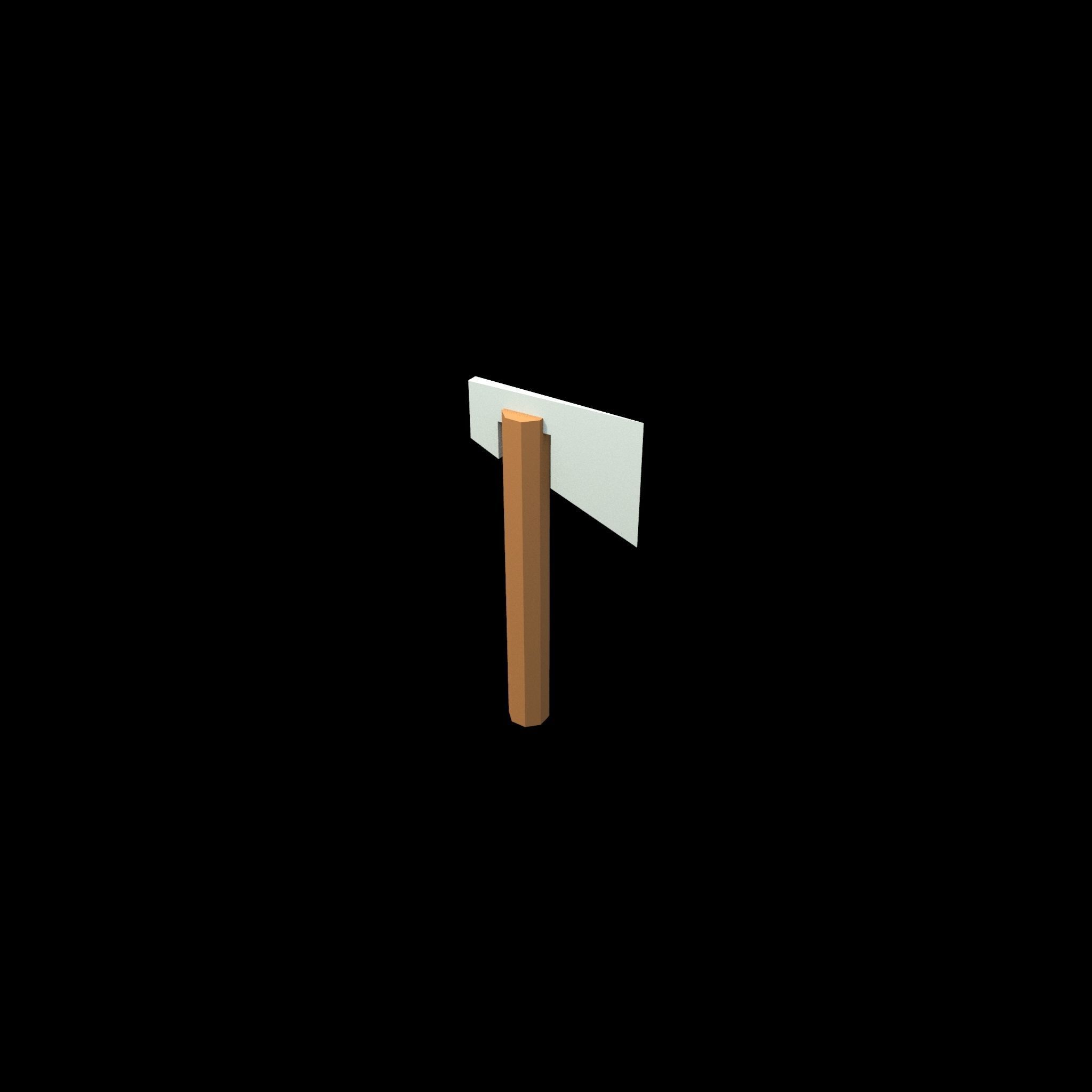 low poly axe pack for games Low-poly 3D model_13