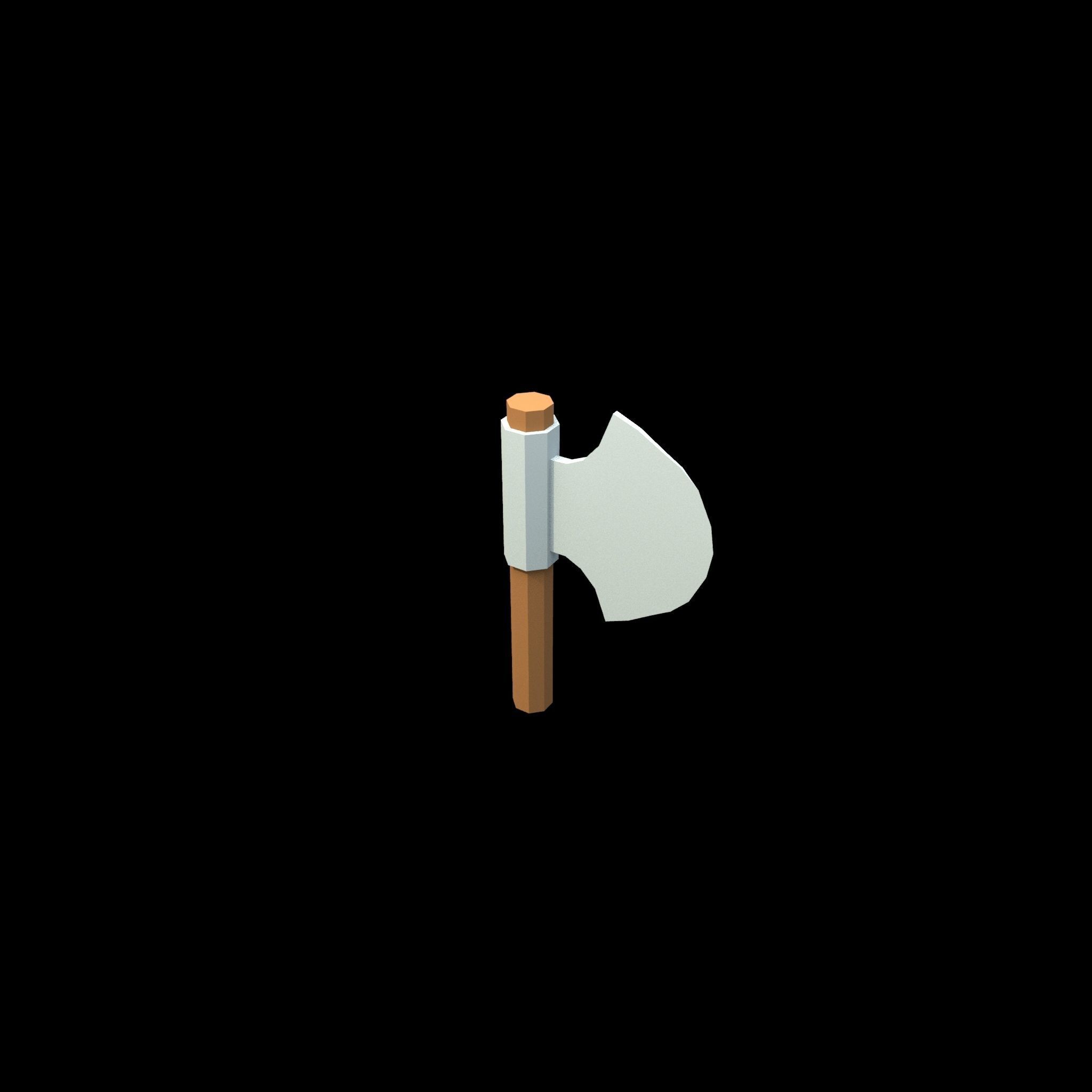 low poly axe pack for games Low-poly 3D model_53