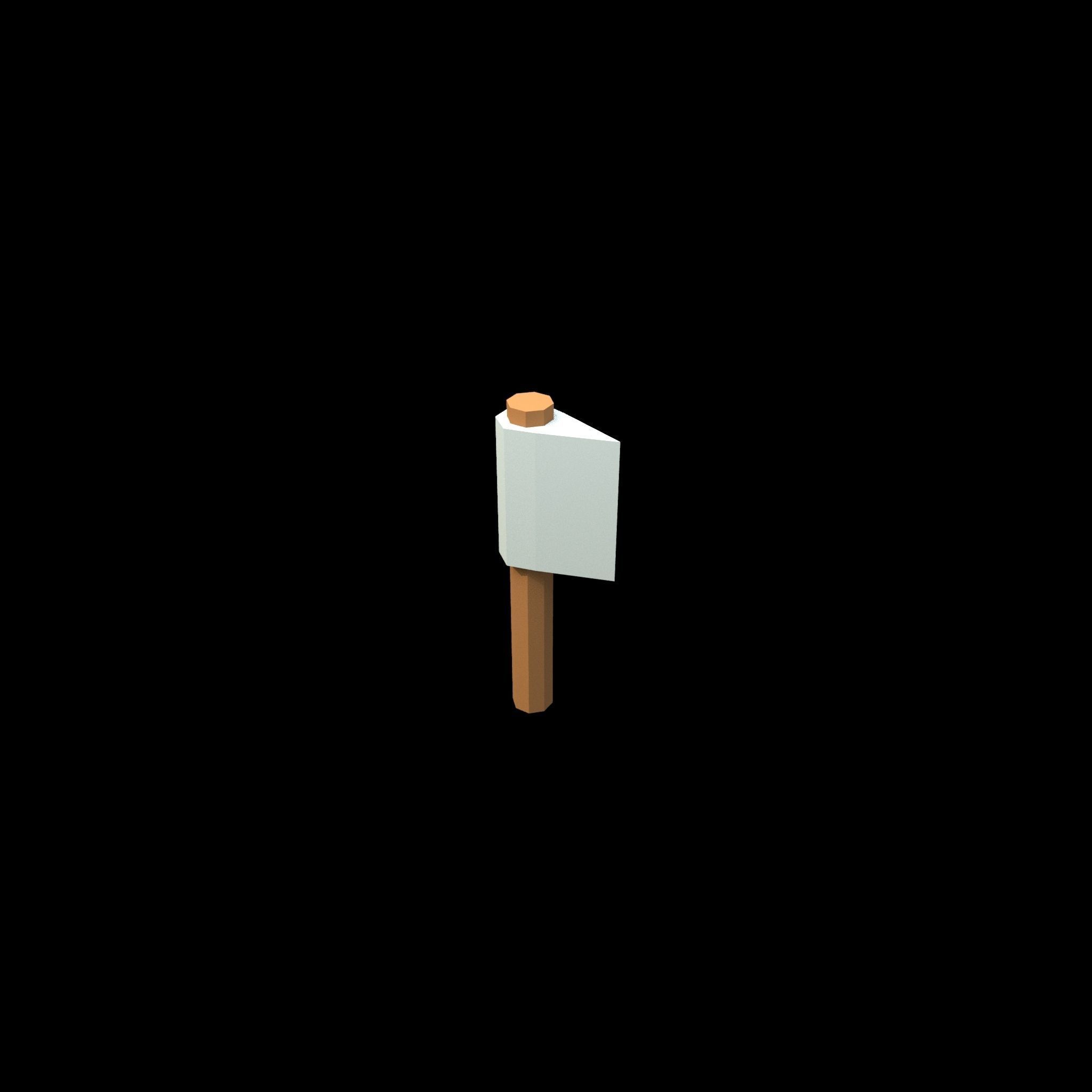 low poly axe pack for games Low-poly 3D model_5