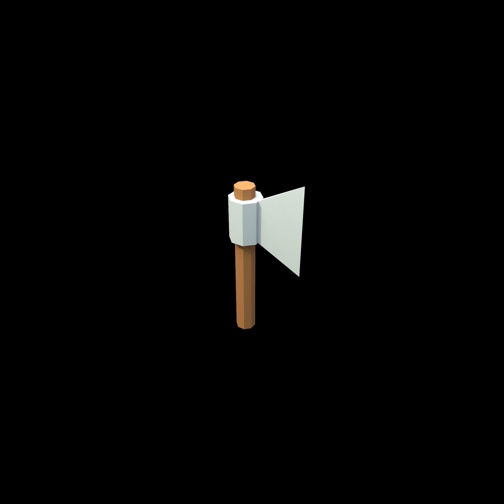 low poly axe pack for games Low-poly 3D model_28