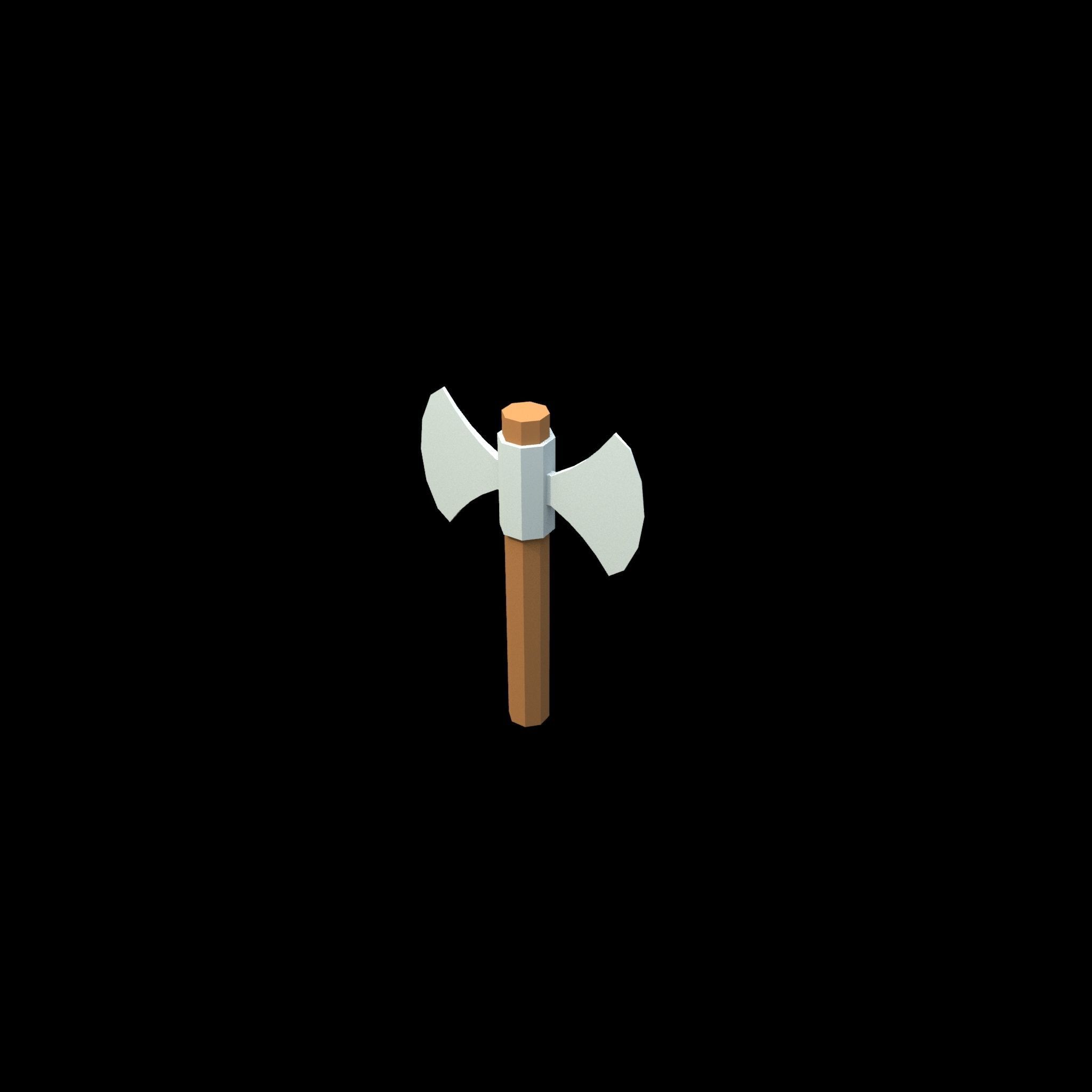 low poly axe pack for games Low-poly 3D model_55